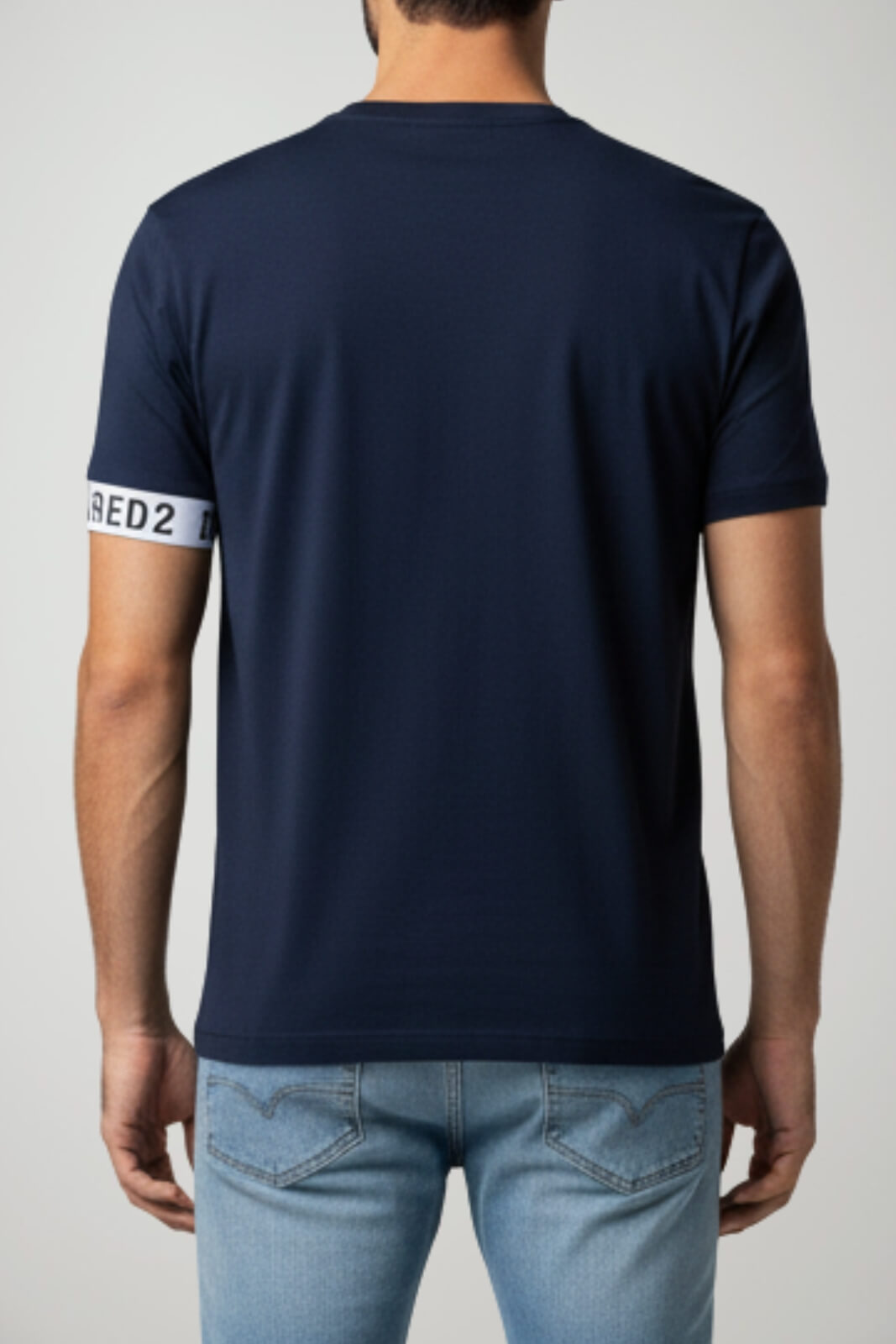Dsquared2 T-shirt Uomo con banda logata