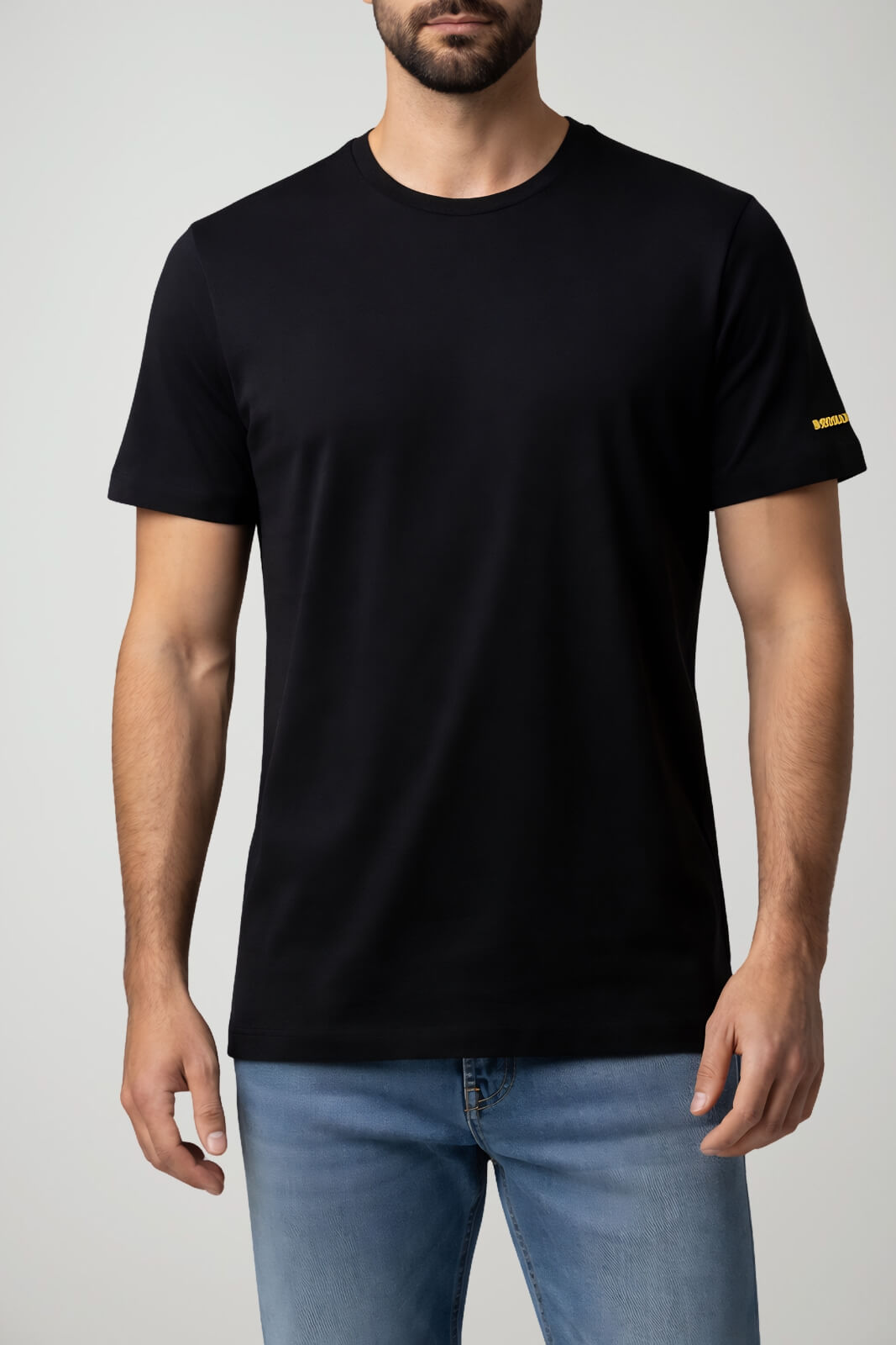 Dsquared2 T-shirt Uomo basic con lettering sulla manica