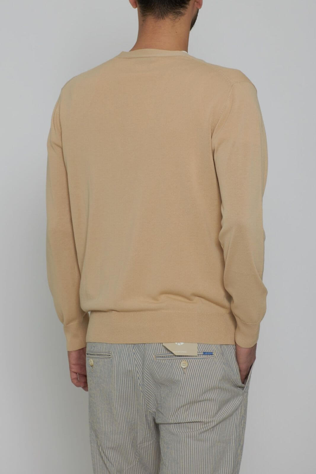 Cashmere Company men's V-neck cardigan