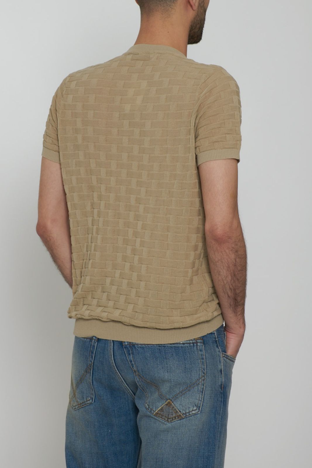 Cashmere Company Men's T-Shirt in Yarn