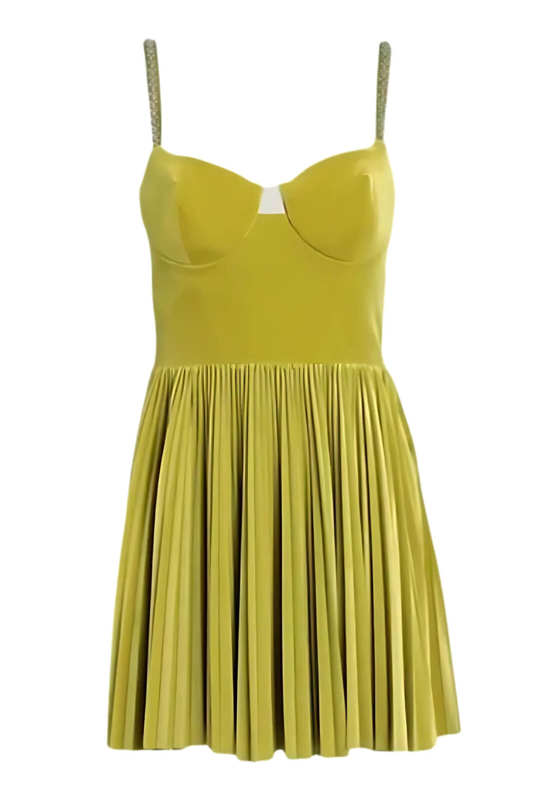 Elisabetta Franchi abito velluto fronte