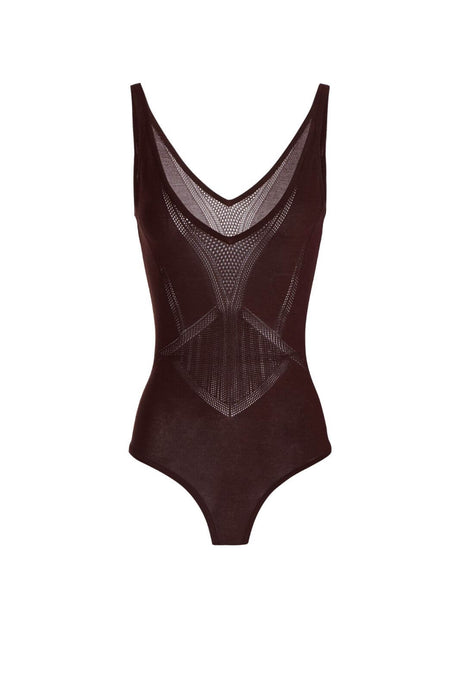 Elisabetta Franchi Body Donna traforato in maglia