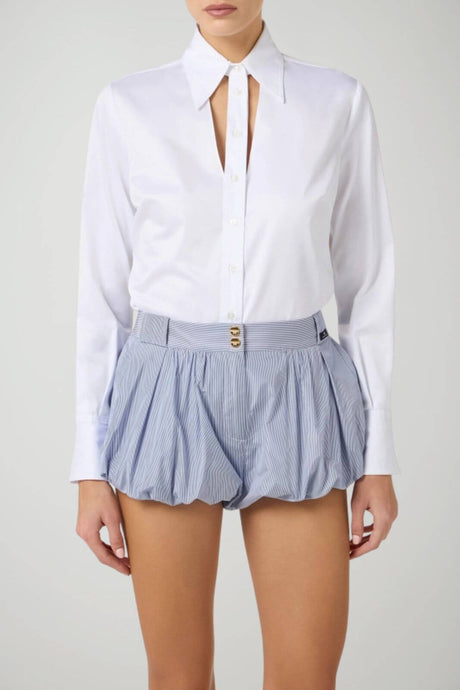 Elisabetta Franchi Camicia Donna slim fit con cut out