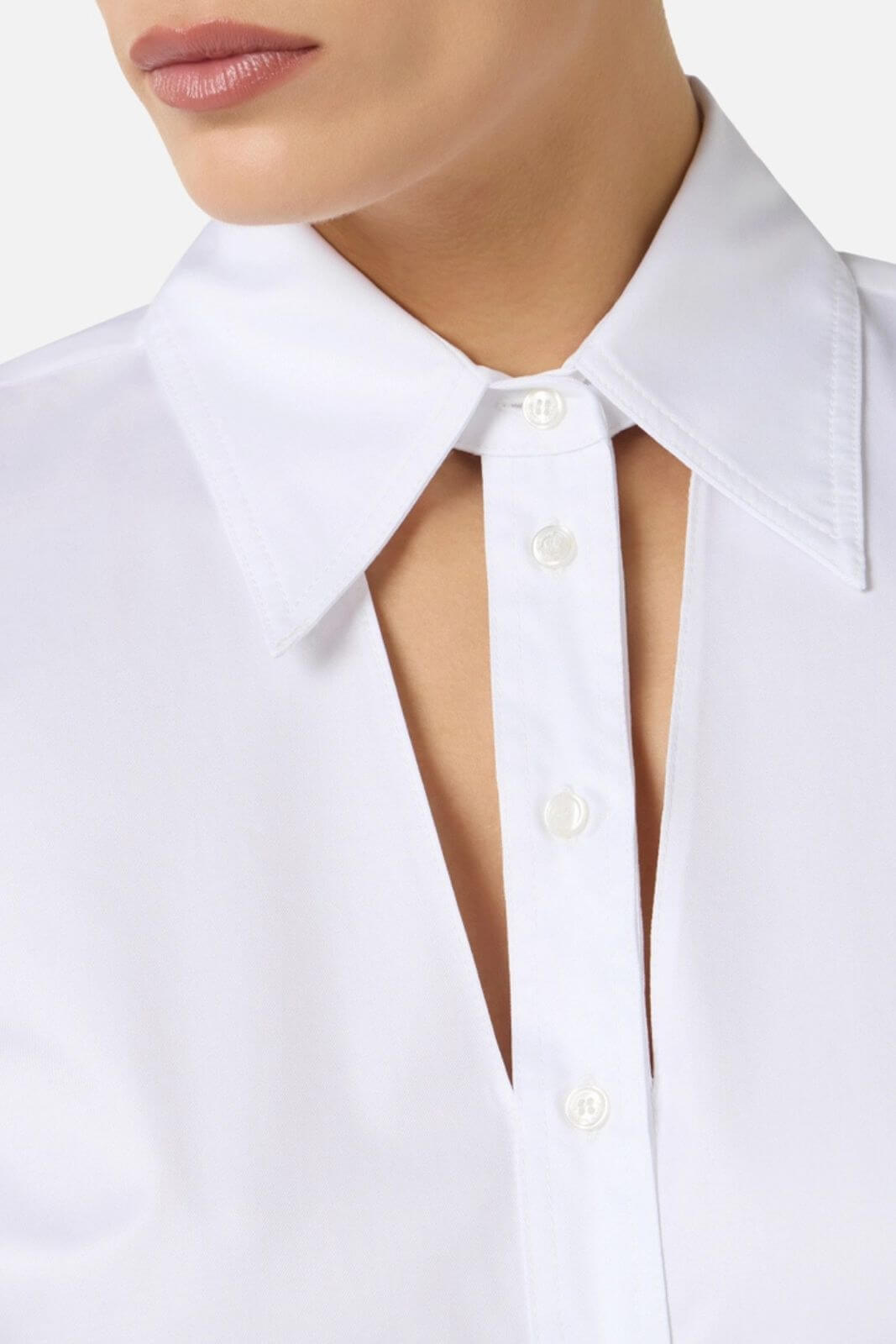 Elisabetta Franchi Camicia Donna slim fit con cut out