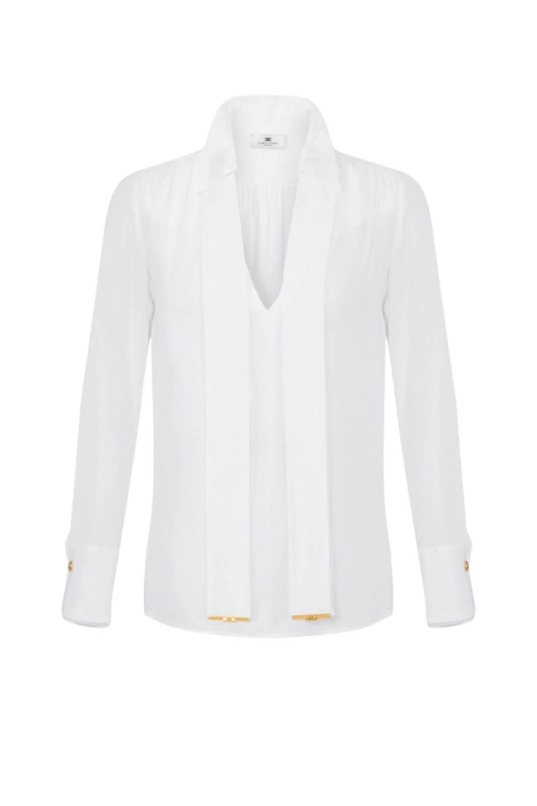 Elisabetta Franchi Camicia Donna in viscosa con fusciacca
