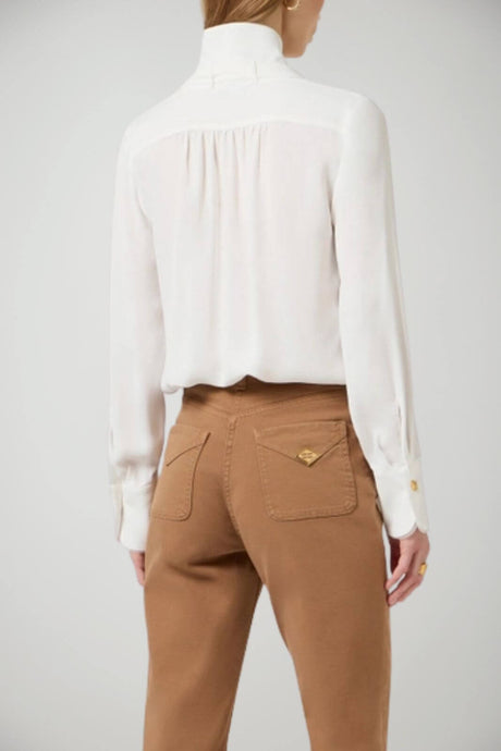 Elisabetta Franchi Camicia Donna in viscosa con fusciacca