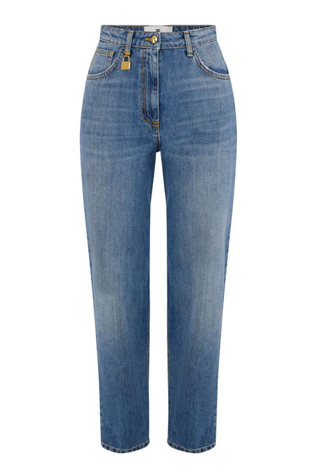 Elisabetta Franchi Jeans Donna cinque tasche a ovetto