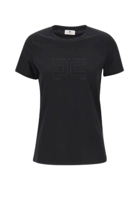 Elisabetta Franchi T-shirt Donna in jersey con logo ricamato