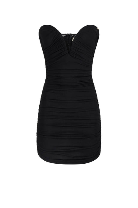 Elisabetta Franchi Mini Abito Donna drappeggiato scollo a cuore