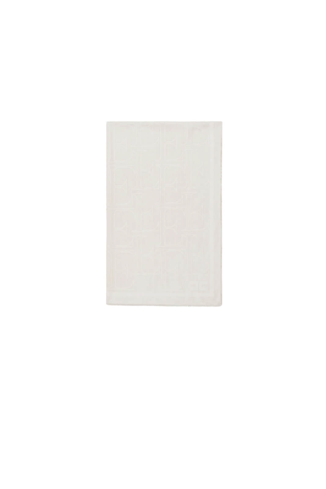 Elisabetta Franchi Foulard Donna con monogram / Burro