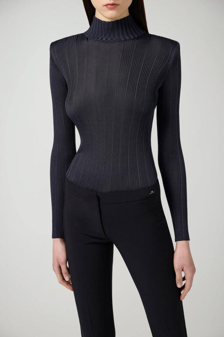 Elisabetta Franchi Women's Ribbed Viscose Sweater
