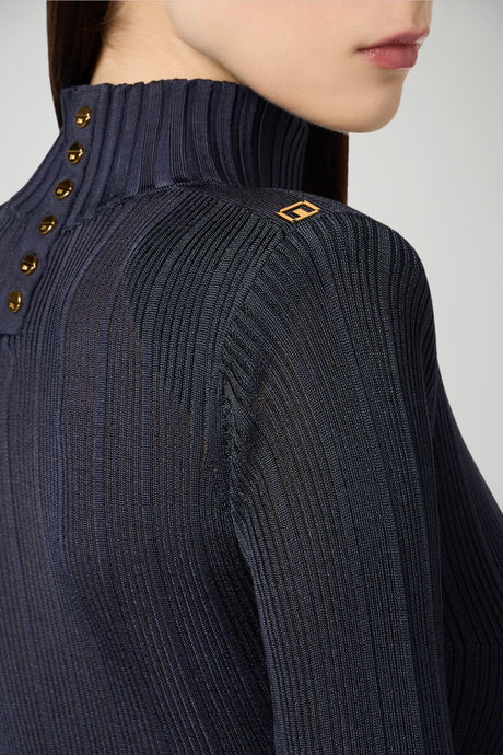Elisabetta Franchi Women's Ribbed Viscose Sweater