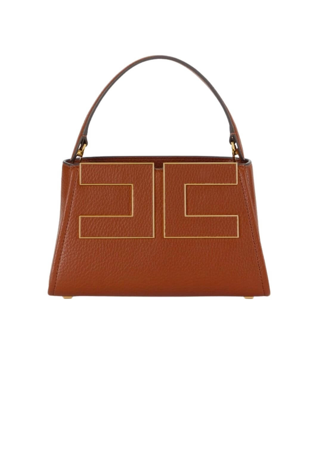Elisabetta Franchi Borsa Donna a mano in ecopelle / Tabacco