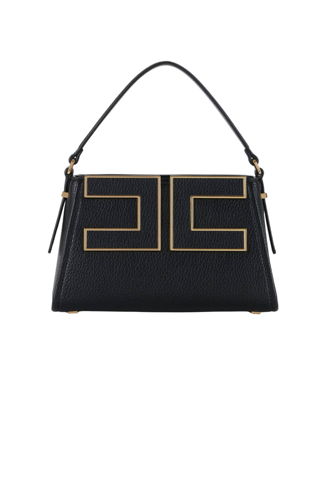 Borsa tote da donna Elisabetta Franchi con logo e tracolla fronte