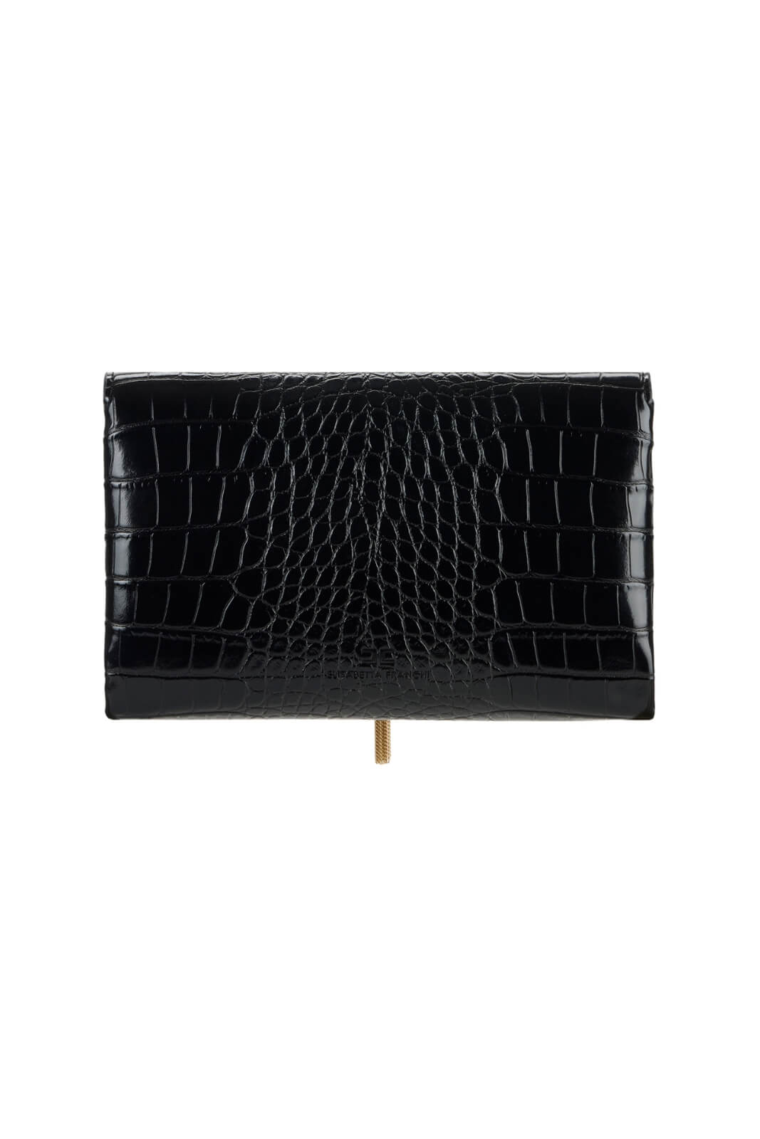 Borsa da donna di Elisabetta Franchi a tracolla in stampa cocco retro