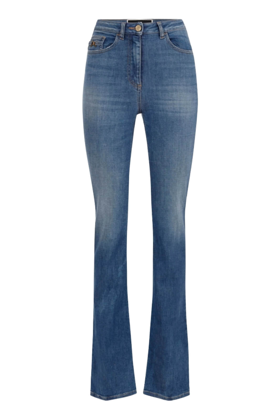 Jeans donna Elisabetta Franchi flare a zampetta fronte
