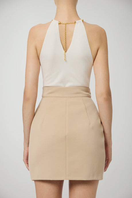 Top da donna Elisabetta Franchi con collana snake retro