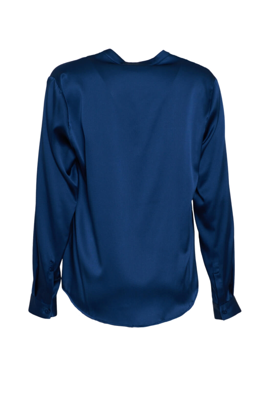 Camicia donna in seta monocolore retro