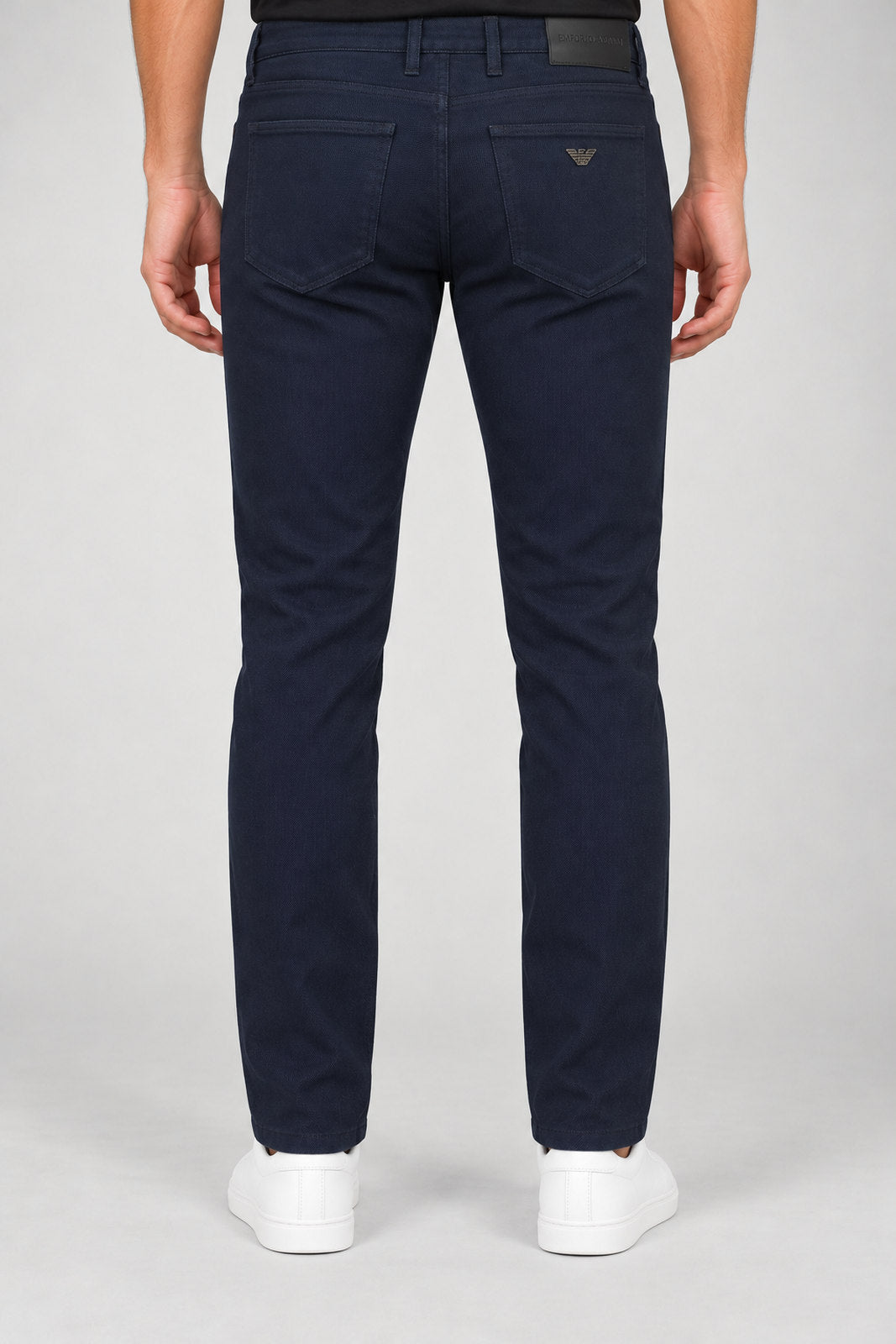 Emporio Armani Pantaloni Uomo Slim Fit pattern
