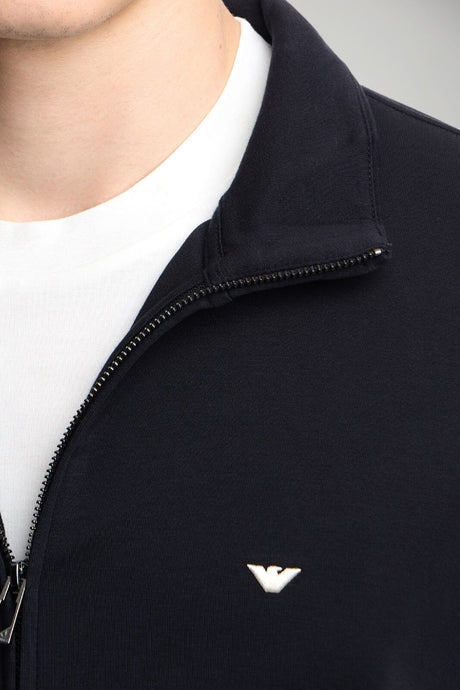 Emporio Armani Felpa Uomo full zip con logo