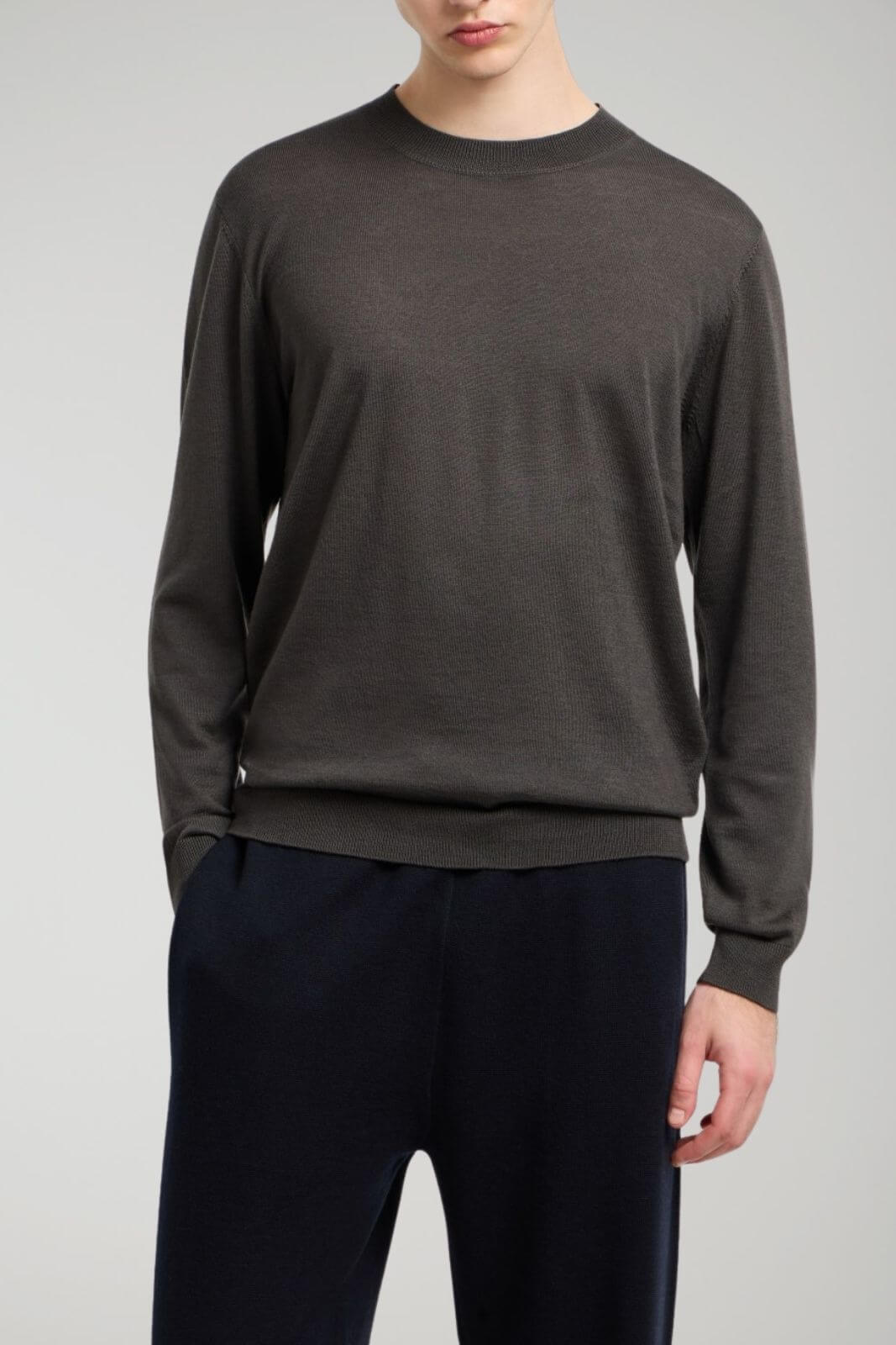 Emporio Armani maglia uomo in lana rasata