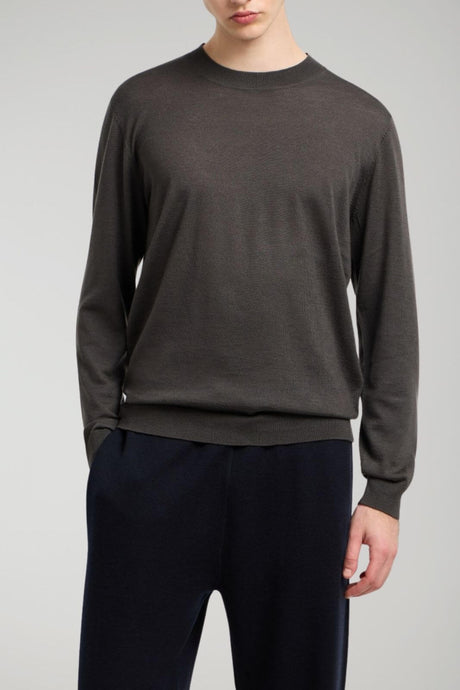 Emporio Armani maglia uomo in lana rasata