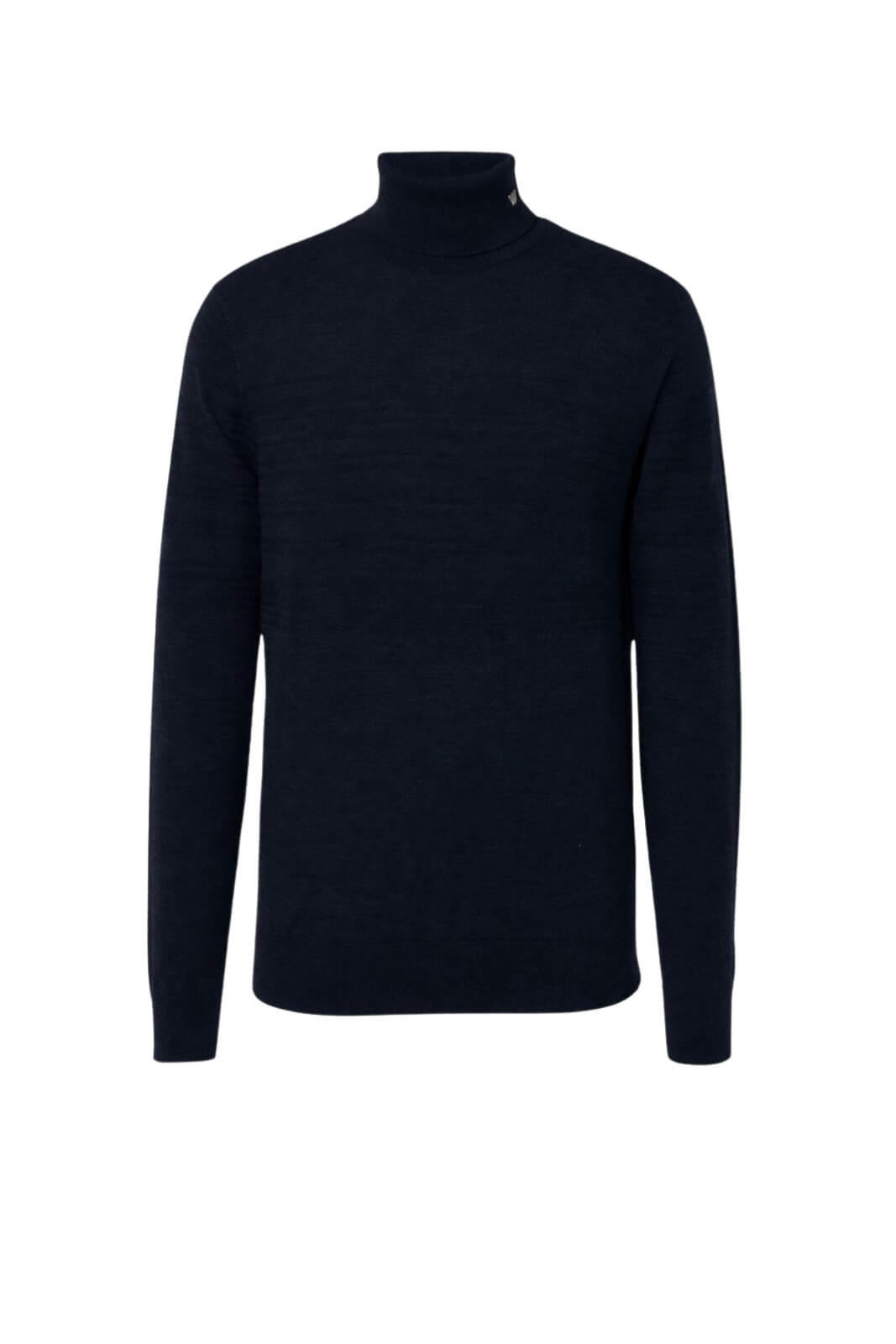 Emporio Armani Dolcevita Uomo in lana con righe jacquard