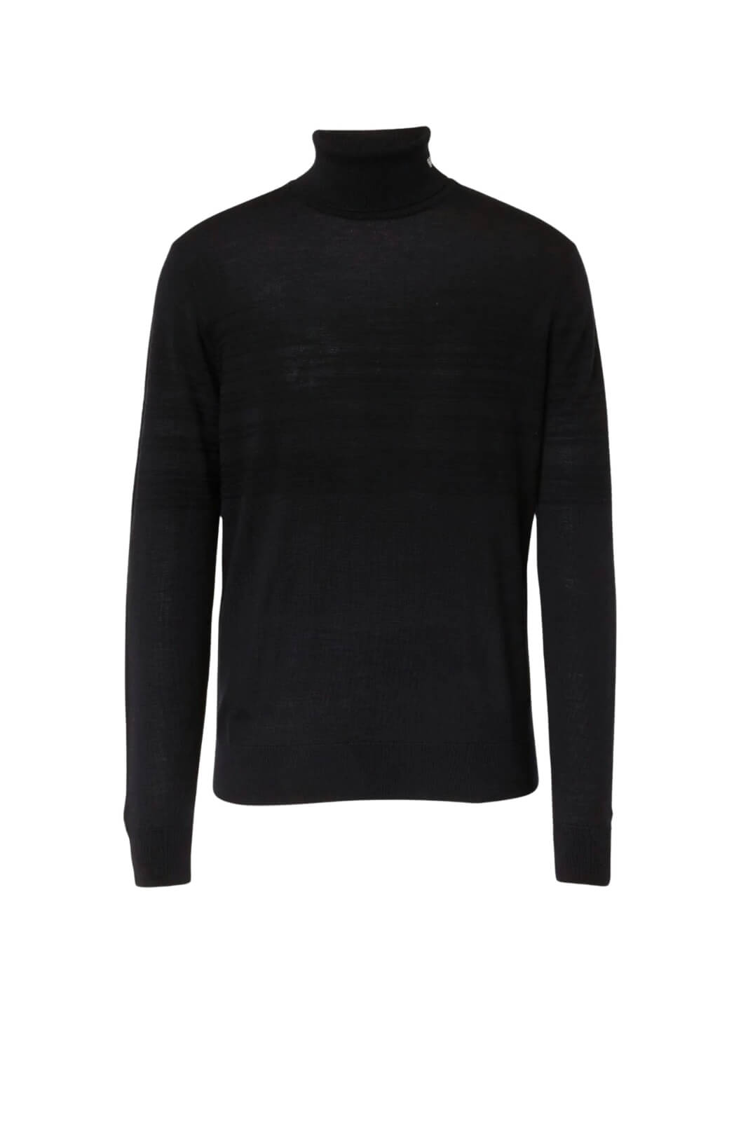 Emporio Armani Dolcevita Uomo in lana con righe jacquard