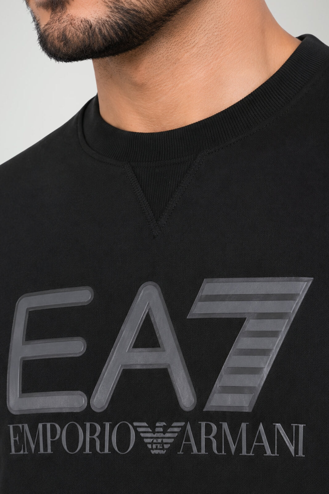 Emporio Armani Felpa Uomo girocollo con logo