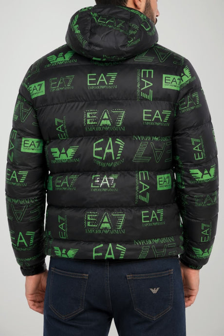 Emporio Armani Piumino Uomo stampa fluo