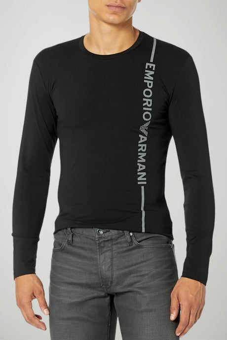 Emporio Armani T-shirt Uomo con stampa lettering