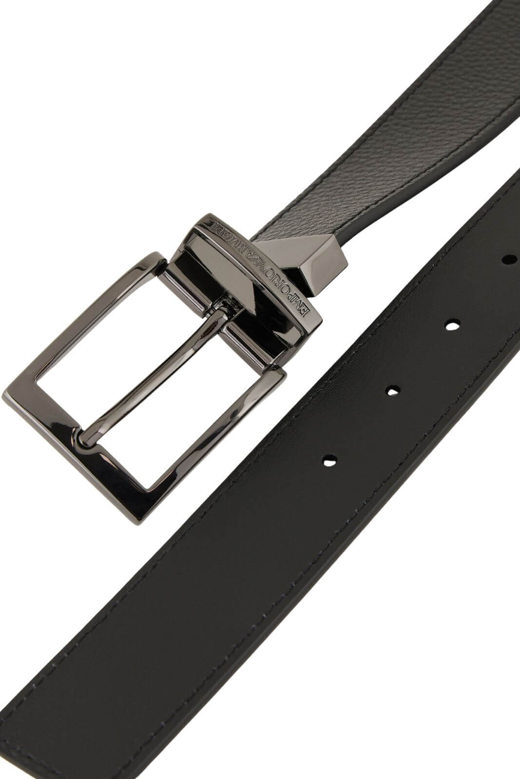 Emporio Armani Cintura Uomo in pelle martellata
