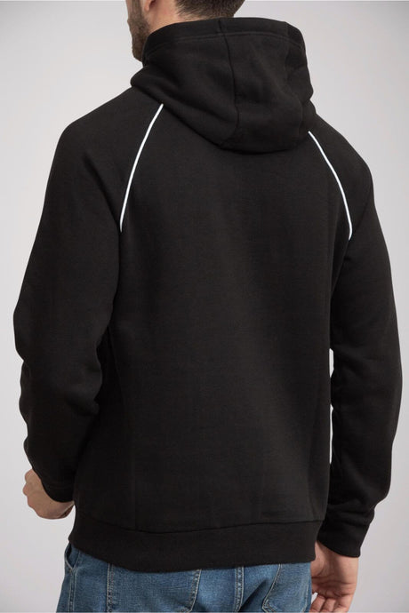 Emporio Armani Felpa Uomo logo a contrasto