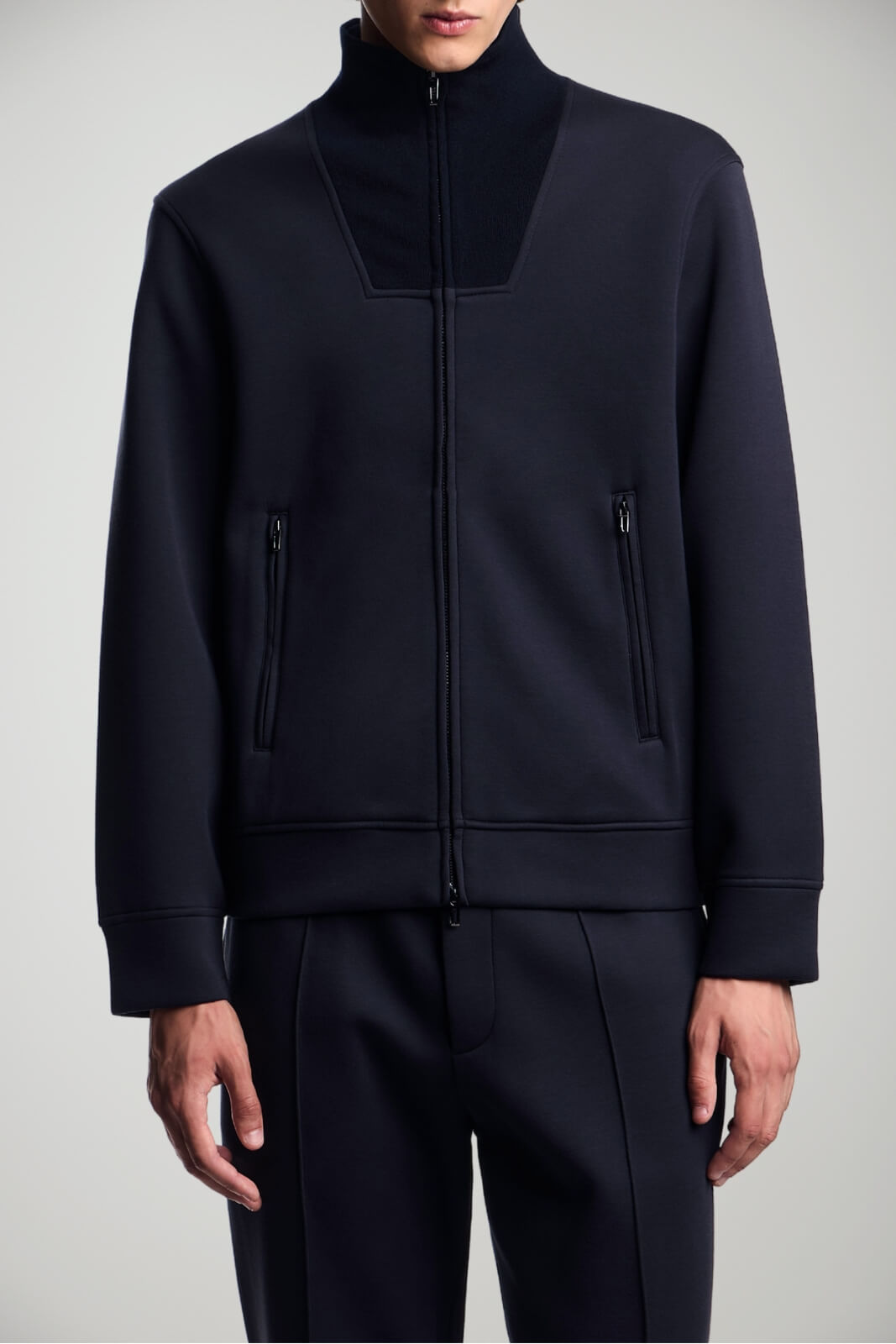 Felpa da uomo Emporio Armani full zip