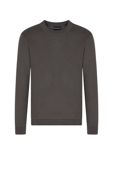 Emporio Armani maglia uomo in lana rasata