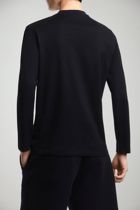 Emporio Armani T-shirt Uomo in cotone / Nero
