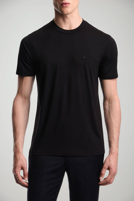 Emporio Armani T-shirt Uomo con logo / Nero