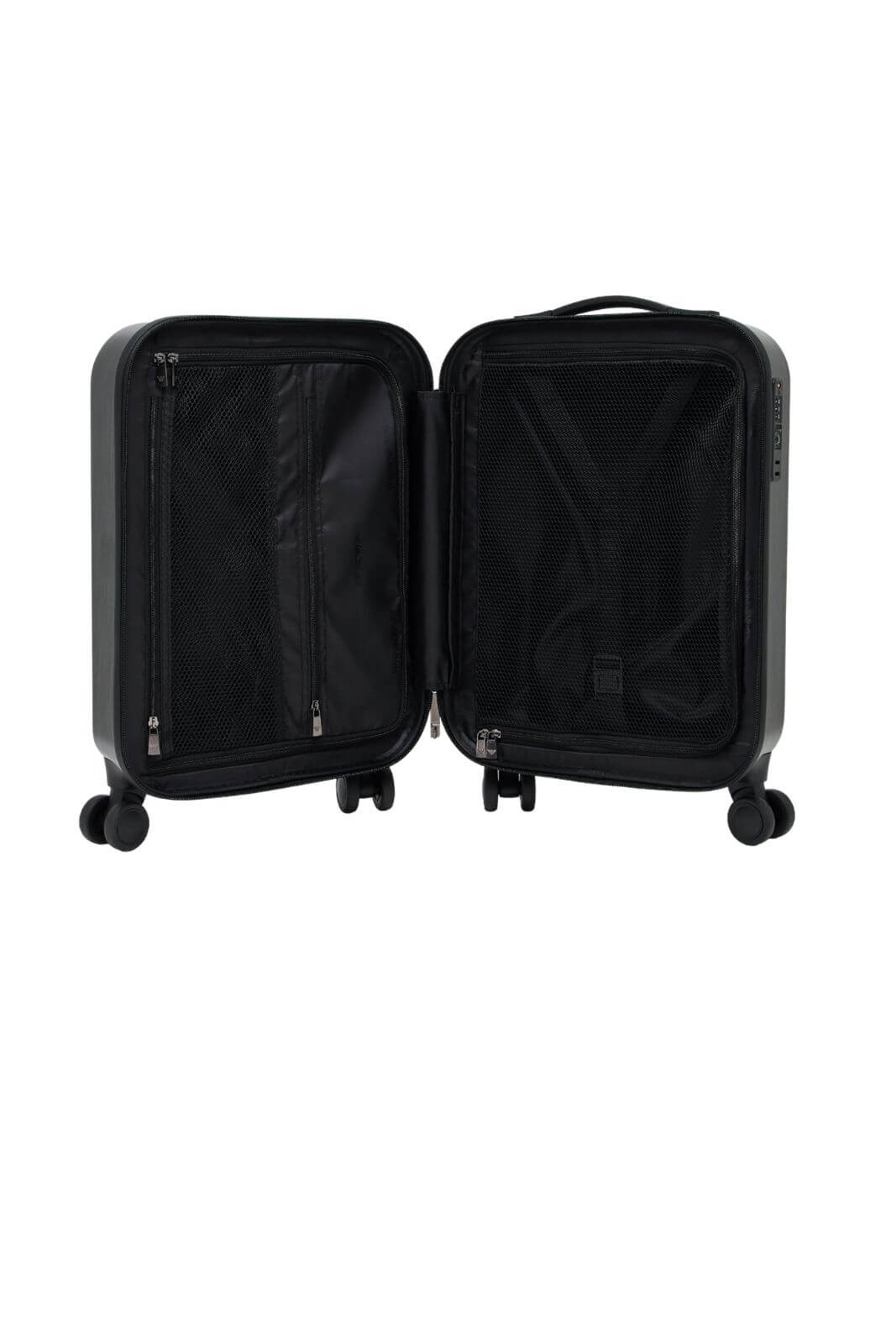Emporio Armani Trolley da cabina con maxi logo in rilievo