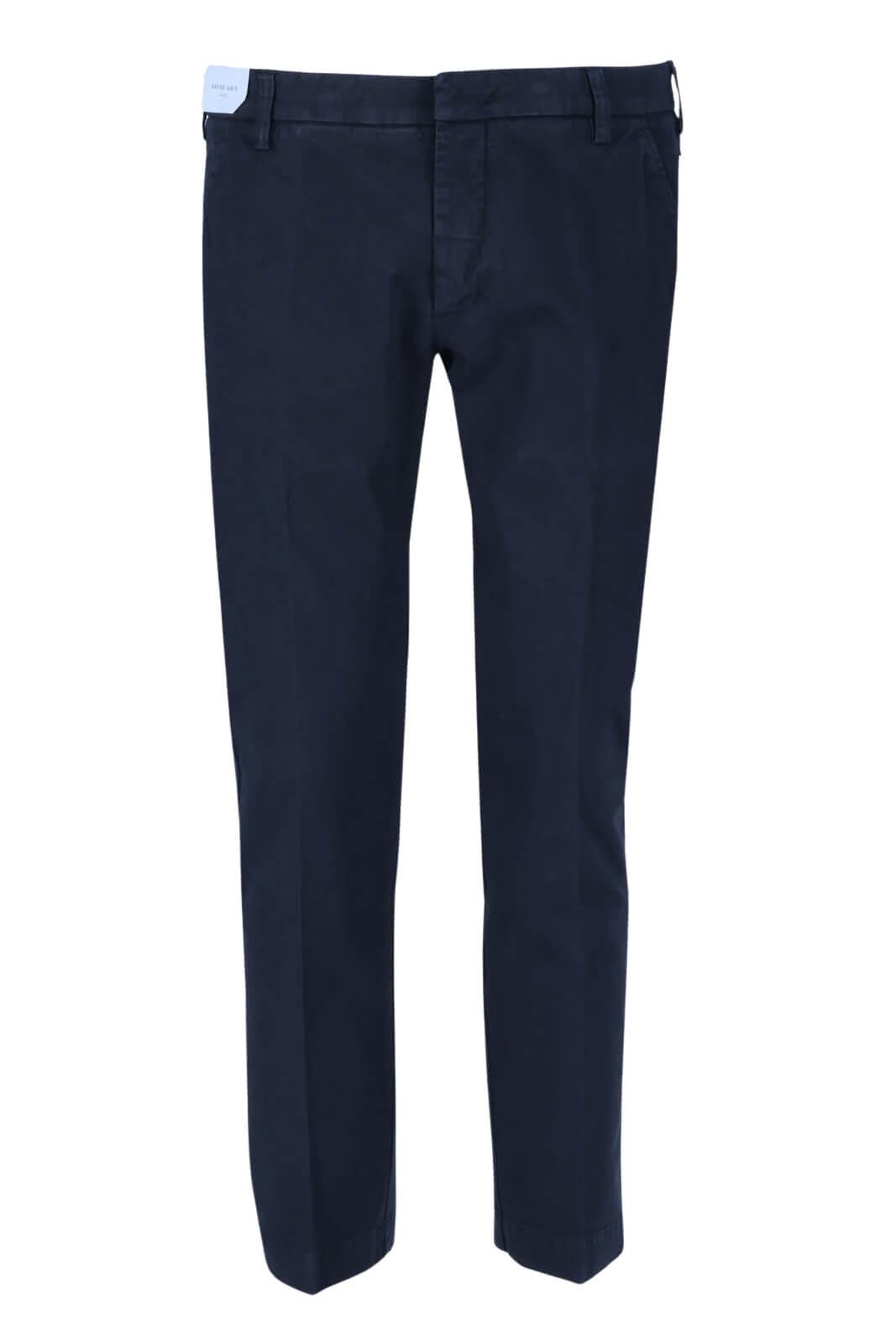 Pantaloni chino da uomo Entre Amis fronte blu navy