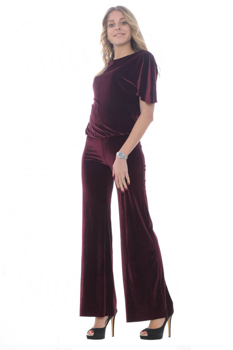 Francesca Ferrante Women's Jumpsuit with Soft Neckline