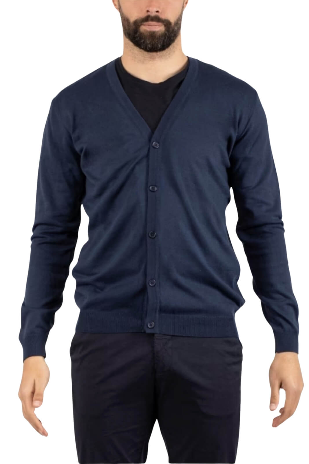 Daniele Alessandrini Men's Cardigan Wool Blend