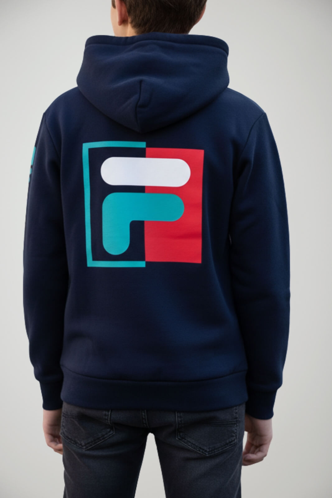 Felpa da bambino Fila con cappuccio