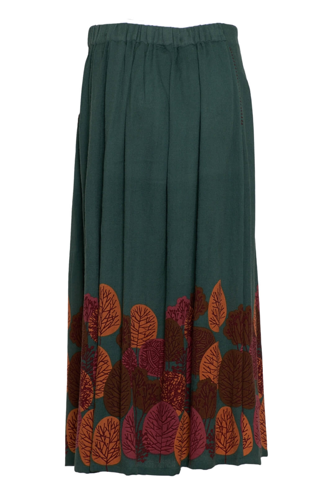 Gonna lunga stampa floreale retro