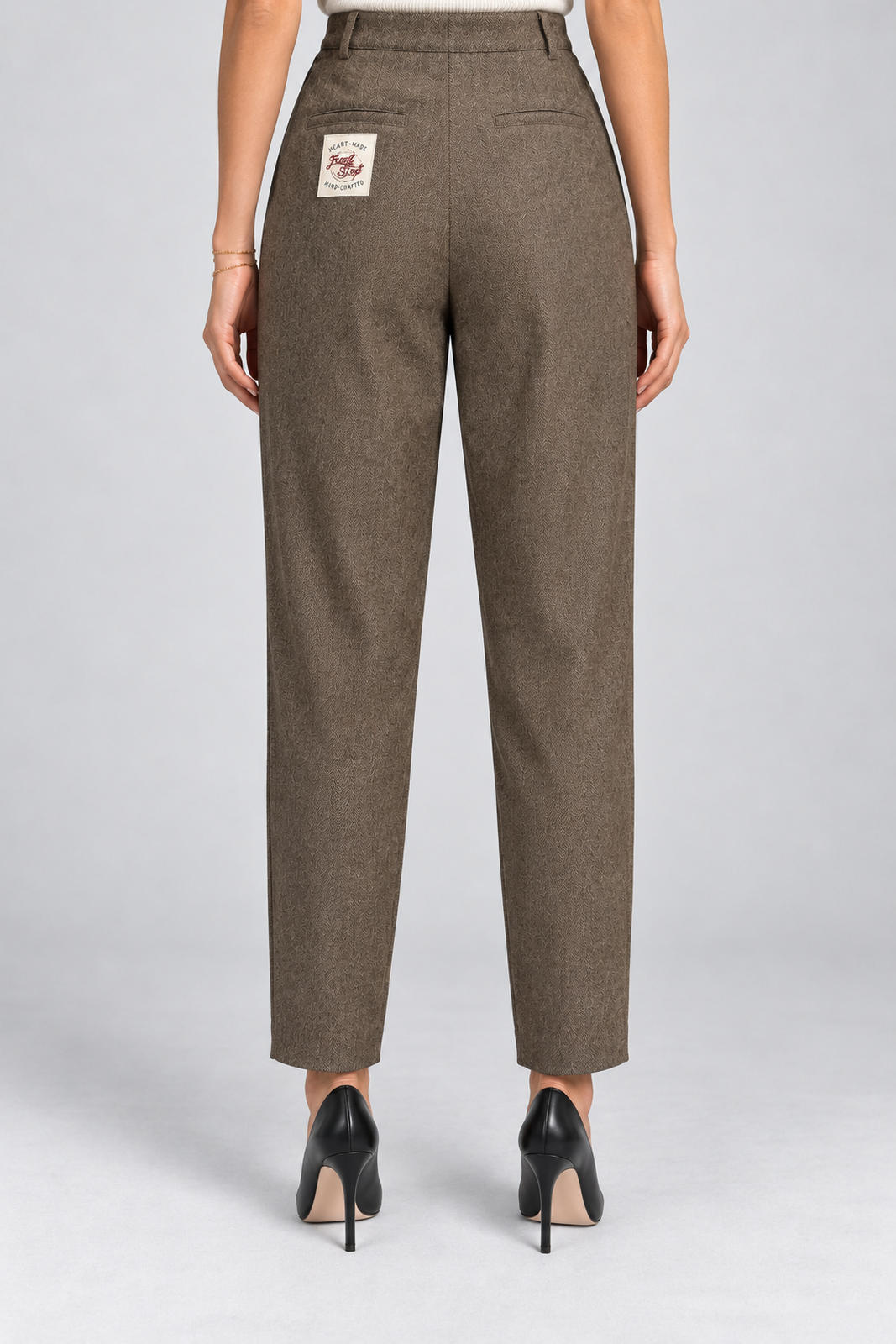 Front Street Pantaloni Donna Chino Fantasia Spinata