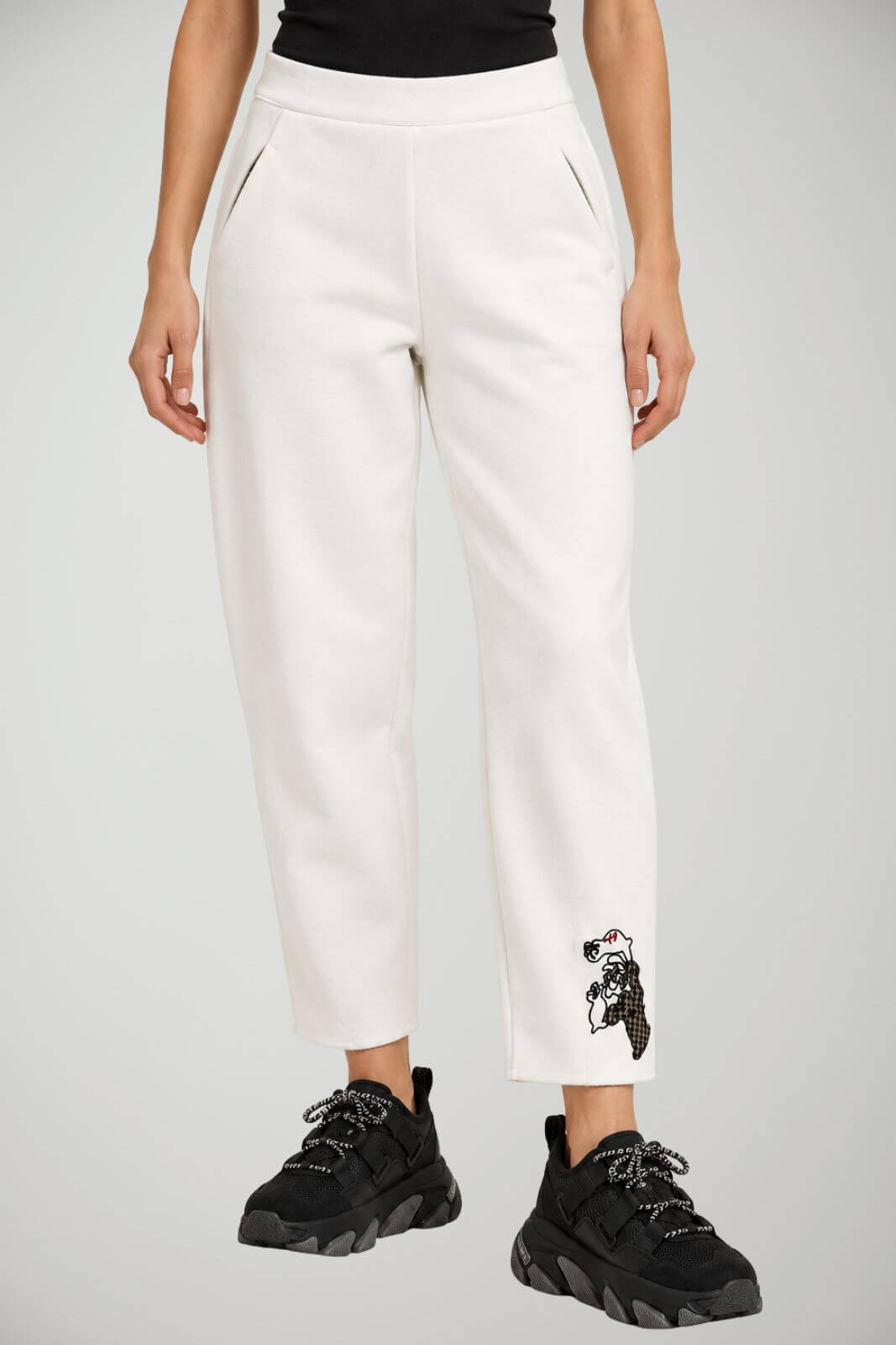 Front Street Pantalone Donna in felpa