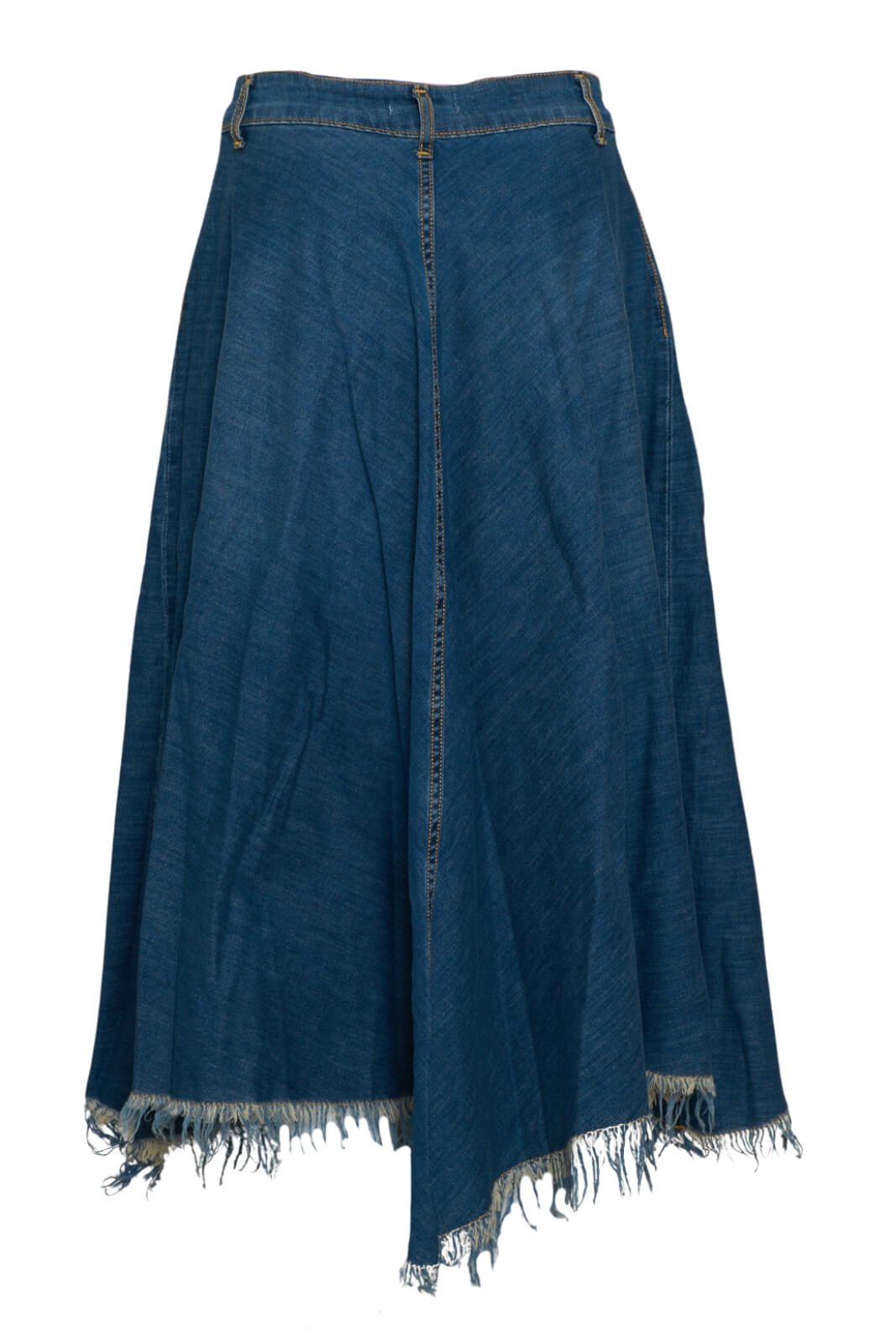 Falda acampanada de mezclilla ecológica