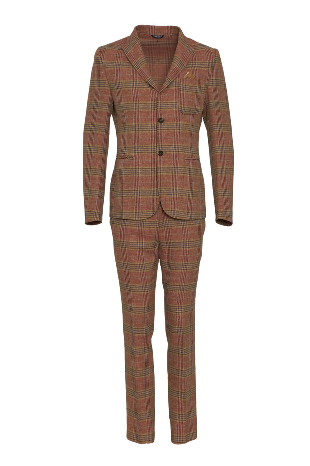 Daniele Alessandrini Men's Check Suit