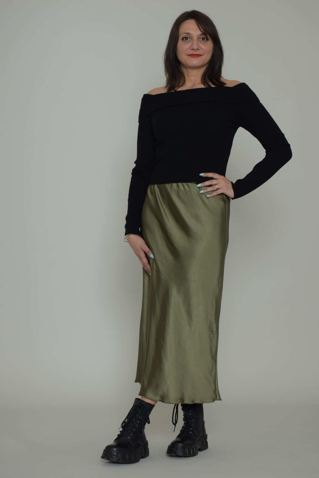 Dixie Women's Satin Skirt