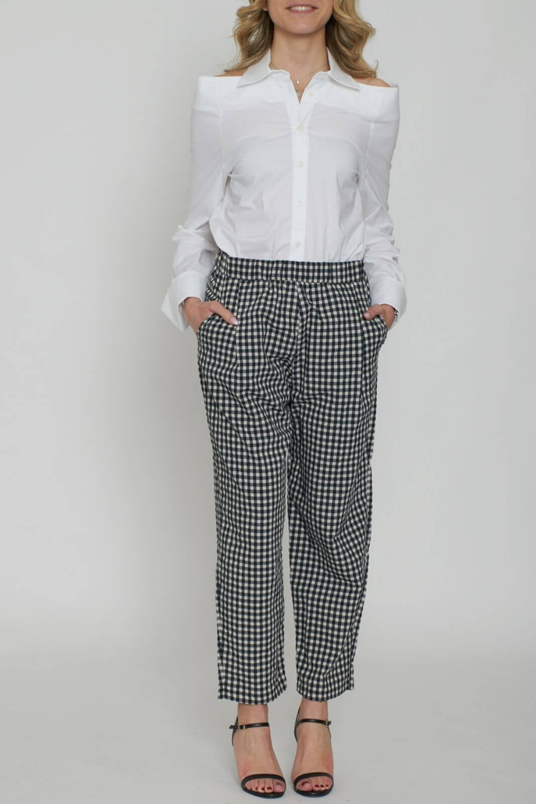 Pantalones Vichy de mujer de Chiara Cocòl