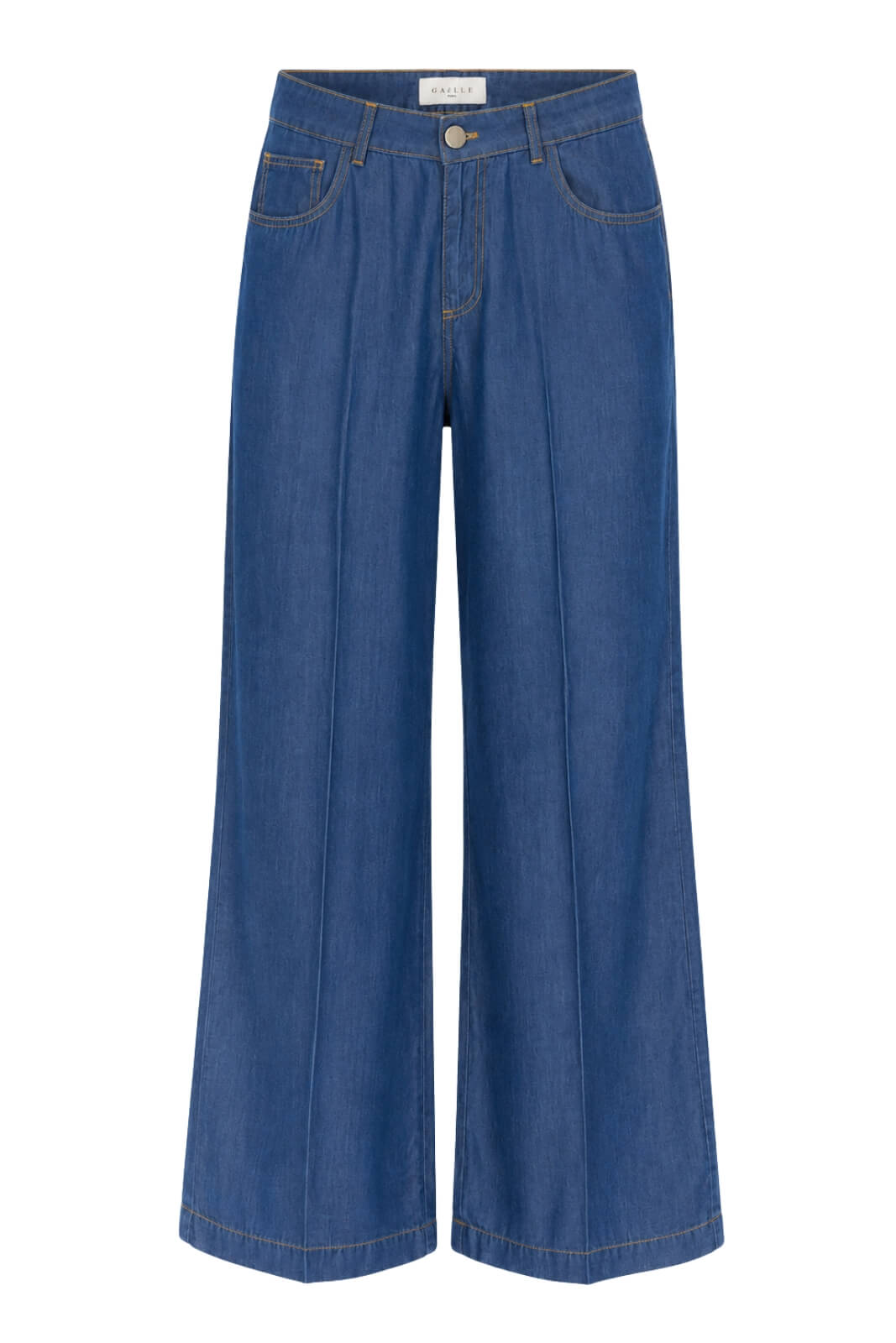 Gaëlle Pantaloni Donna Cinque Tasche in Finto Denim